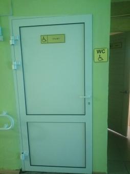 информационное сопровождение на путях движения с нанесением цветовой маркировки